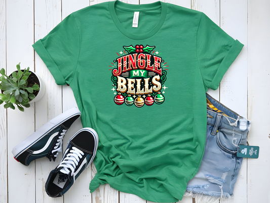 JINGLE MY BELLS CHRISTMAS GRAPHIC TSHIRT