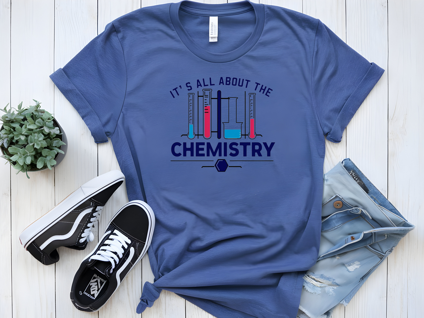 IT'S ALL ABOUT THE CHEMISTRY GRAPHIC TSHIRT