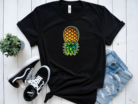 CUTE LITTLE PINEAPPLE GRAPHIC T-SHIRT