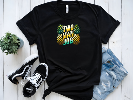 TWO MAN JOB GRAPHIC T-SHIRT